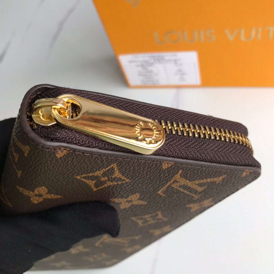 Luxury Monogram Zippy Wallet