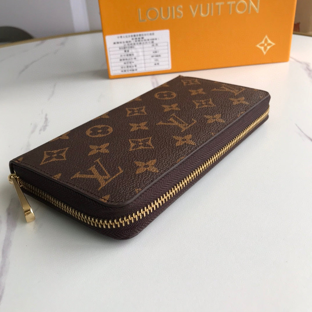 Luxury Monogram Zippy Wallet