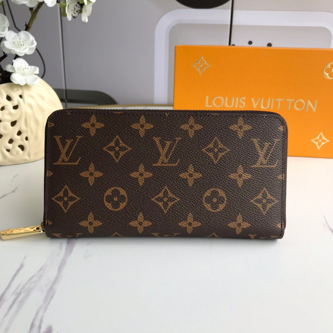 Luxury Monogram Zippy Wallet