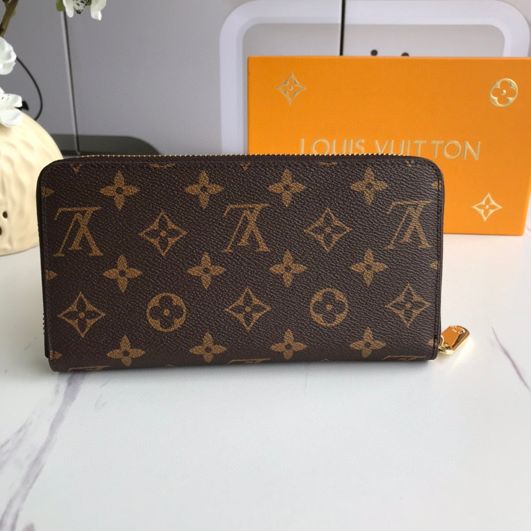 Luxury Monogram Zippy Wallet